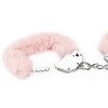 Kajdanki z futerkiem Fetish Pleasure Fluffy Handcuffs Pink